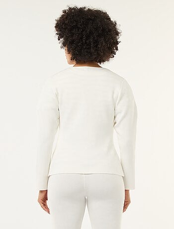 Gilet avec boutons dorés