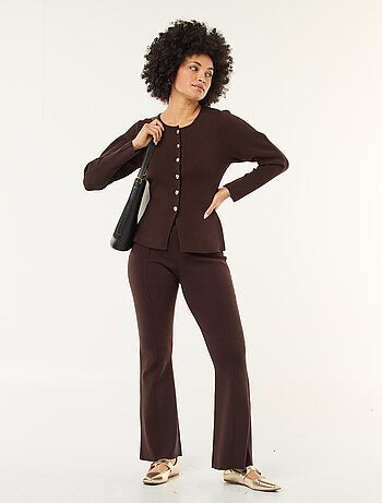 Gilet avec boutons dorés