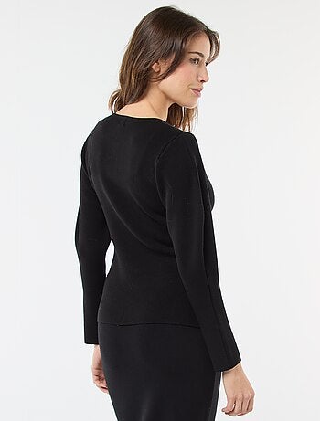 Gilet avec boutons dorés