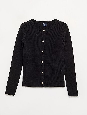 Gilet avec boutons en forme d'étoile