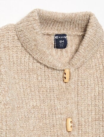 Gilet avec col châle