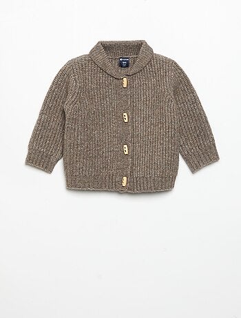 Gilet avec col châle