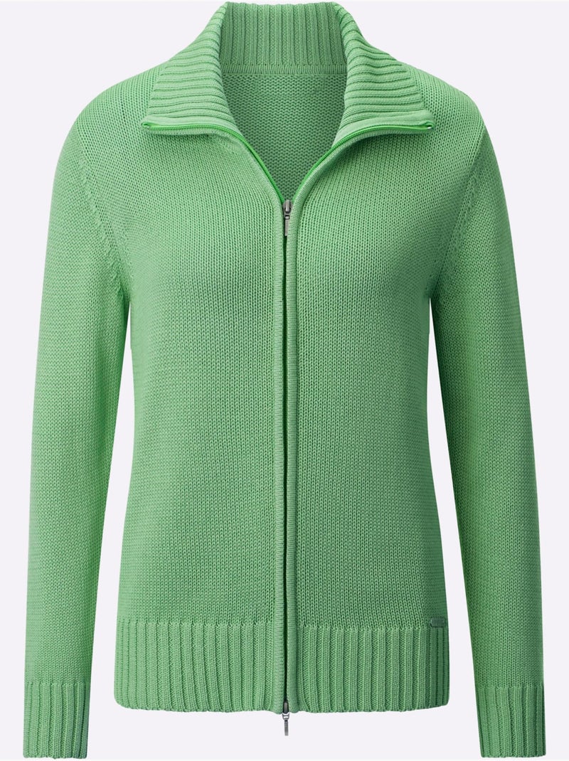 Gilet Avec Coton - Taille Standard - Witt Vert clair - Kiabi