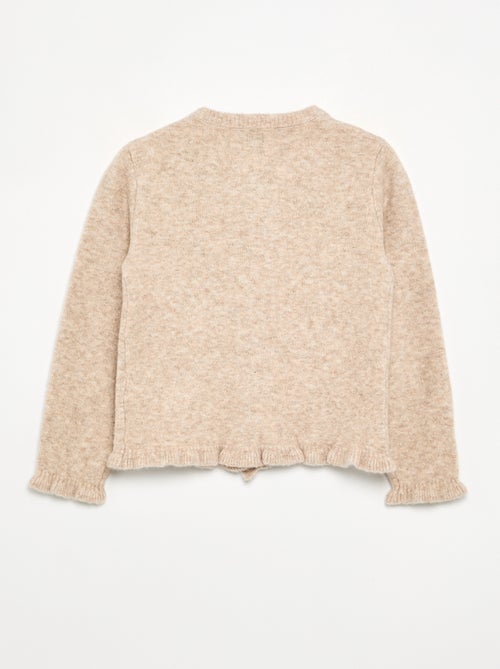 Gilet avec finitions froncées - Kiabi Gilet avec finitions froncées - Kiabi