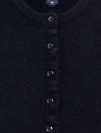 Gilet avec finitions froncées