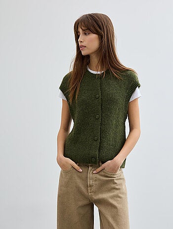 Gilet avec laine, MO Fashion