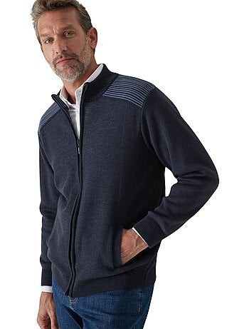 Gilet avec laine zippé - DAXON