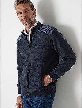 Gilet avec laine zippé - DAXON