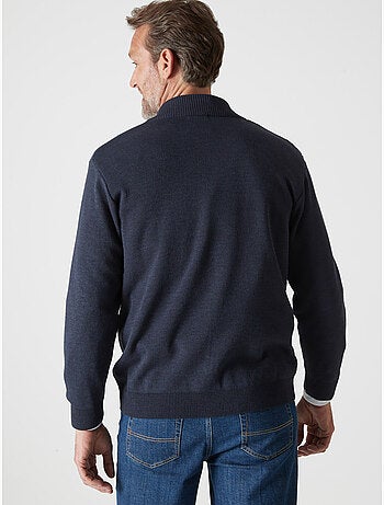 Gilet avec laine zippé - DAXON