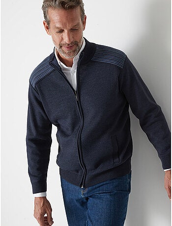 Gilet avec laine zippé