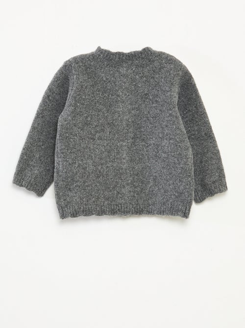 Gilet avec ouverture noeuds - Kiabi