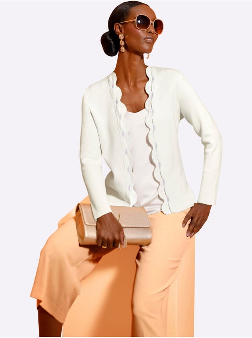 Gilet Avec Viscose (ecovero) - Taille Standard - Helline - Kiabi