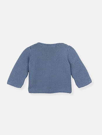 Gilet bébé en coton - petit mousse