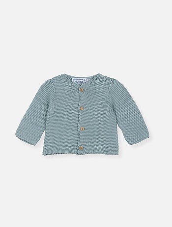 Gilet bébé en coton - petit mousse