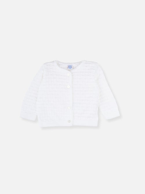 Gilet bébé en maille bubble - Kiabi Gilet bébé en maille bubble - Kiabi