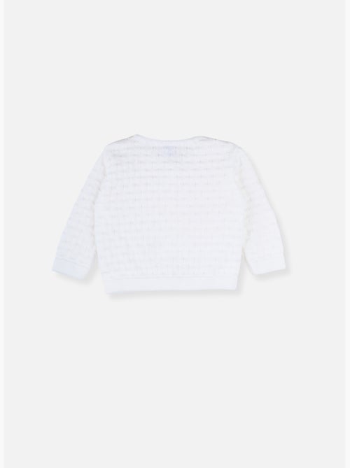 Gilet bébé en maille bubble - Kiabi Gilet bébé en maille bubble - Kiabi