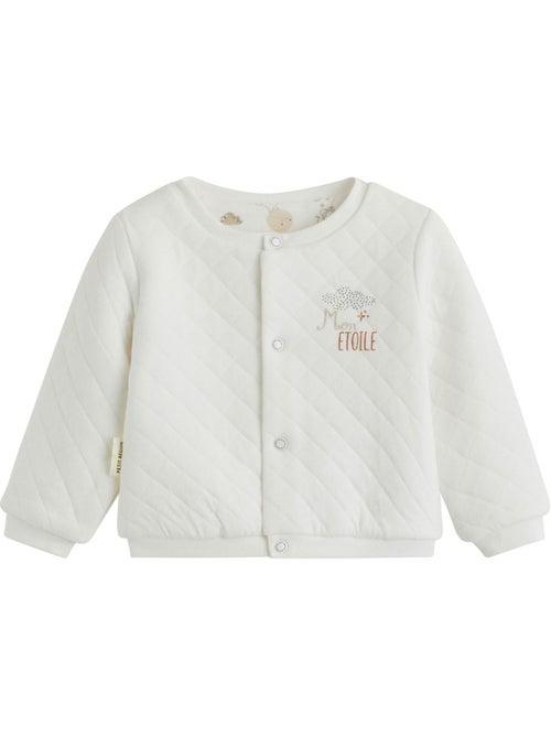 Gilet bébé en molleton eliah - Kiabi