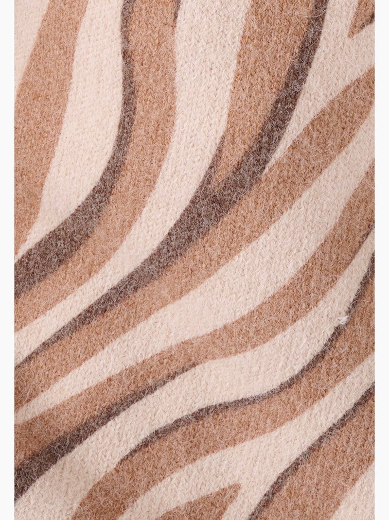 Gilet bicolore Thermolactyl - Damart Marron - Kiabi