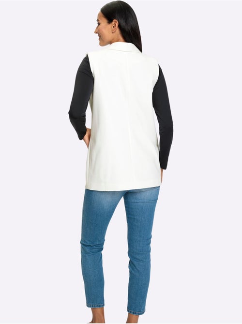 Gilet Blazer Coupe Droite - Taille Standard - helline - Kiabi