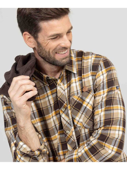Gilet bleu marine Homme à boutons - Terre de Marins - Kiabi