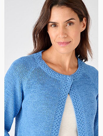 Gilet-boléro maille ruban - Damart