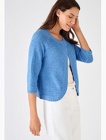 Gilet-boléro maille ruban - Damart