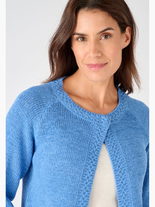 Gilet-boléro maille ruban - Damart - Kiabi