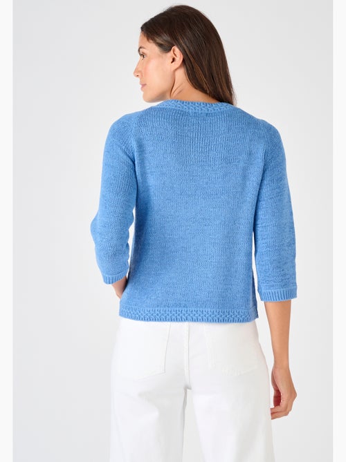 Gilet-boléro maille ruban - Damart - Kiabi