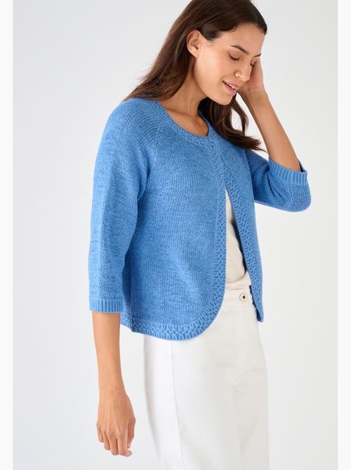 Gilet-boléro maille ruban - Damart - Kiabi