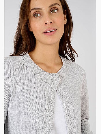 Gilet-boléro maille ruban - Damart