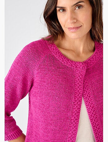 Gilet-boléro maille ruban - Damart