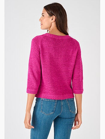 Gilet-boléro maille ruban - Damart