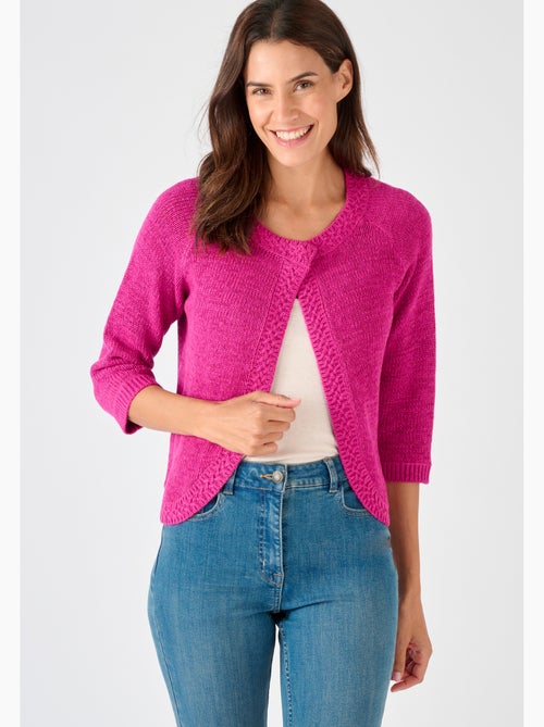 Gilet-boléro maille ruban - Damart - Kiabi