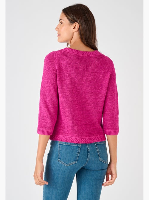 Gilet-boléro maille ruban - Damart - Kiabi