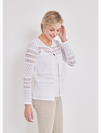 Gilet boléro manches longues - Afibel