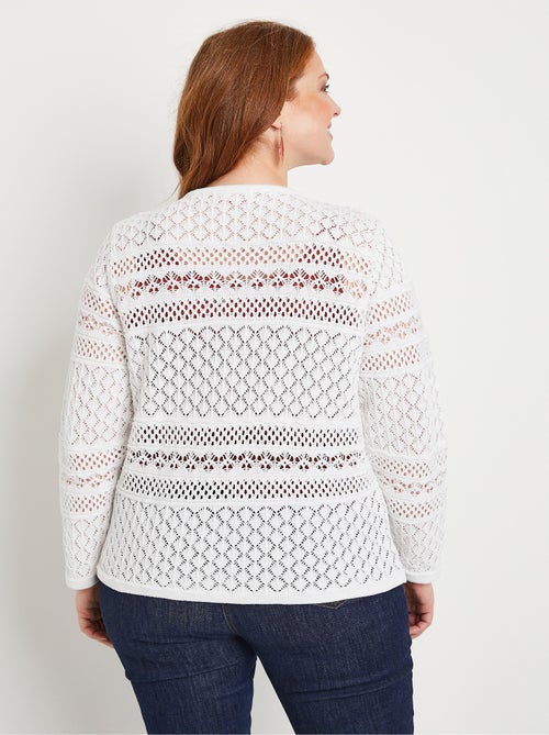 Gilet boléro manches longues - Afibel - Kiabi