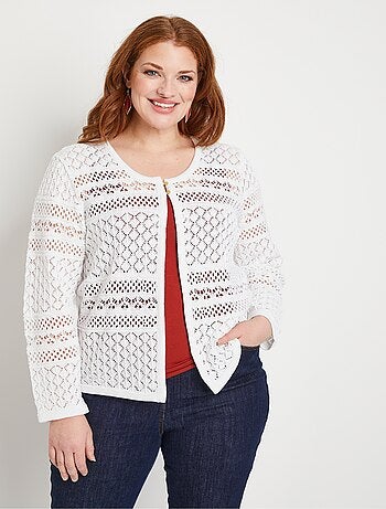 Gilet boléro manches longues