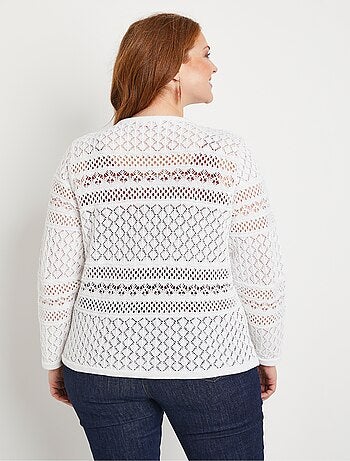 Gilet boléro manches longues