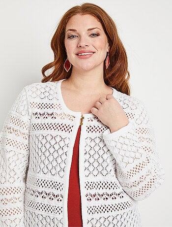 Gilet boléro manches longues