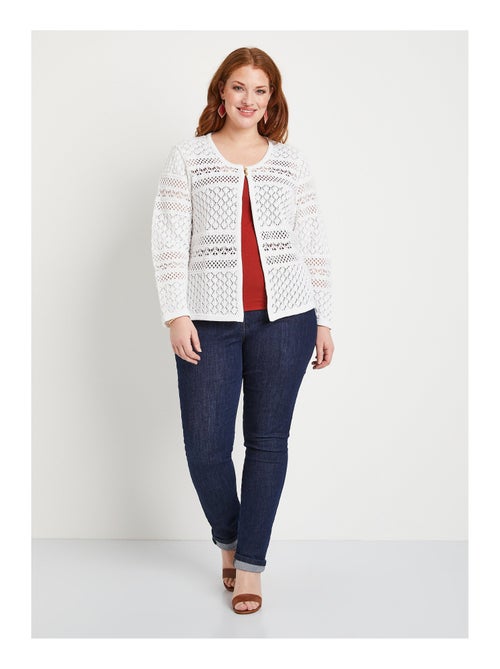 Gilet boléro manches longues - Kiabi