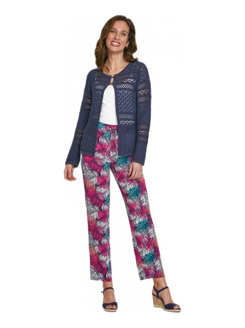Gilet boléro manches longues Bleu marine - Kiabi