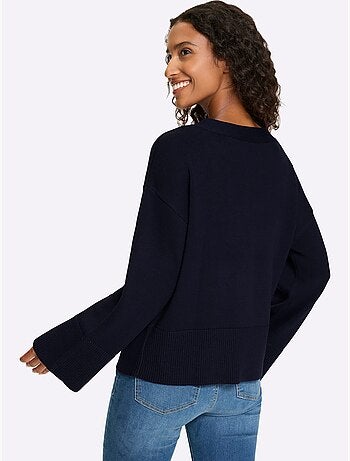 Gilet Bords-côtes Tendance - Taille Standard - Helline