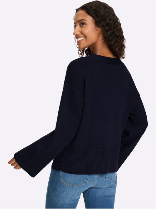 Gilet Bords-côtes Tendance - Taille Standard - helline - Kiabi