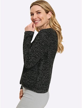 Gilet boucle décorative - taille standard - moda vilona