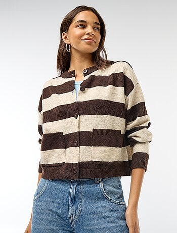 Gilet boutonné avec 2 poches plaquées