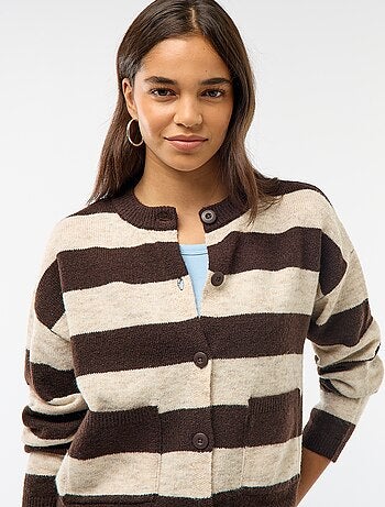 Gilet boutonné avec 2 poches plaquées