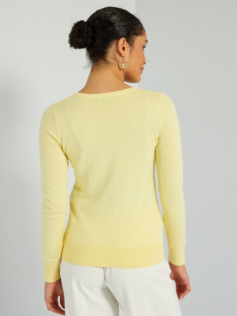 GILET HAUTE VISIBILITE - JAUNE - TAILLE UNIQUE