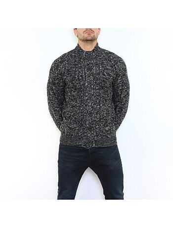 Gilet boutonné en maille