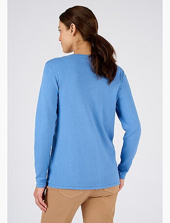 Gilet boutonné manches longues - Damart