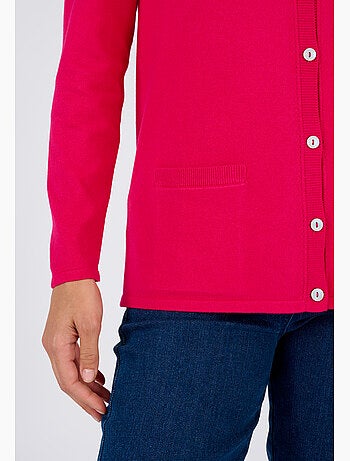 Gilet boutonné manches longues - Damart